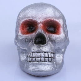 Calavera de Plata de Imitación de Decoraciones de Halloween