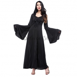 Disfraz de Bruja y Mago Estilo Negro