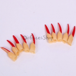 Decoraciones de Halloween Uñas de Vampiro