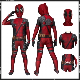 Disfraces de Héroe Deadpool Wade Wilson Kids - Personalizado