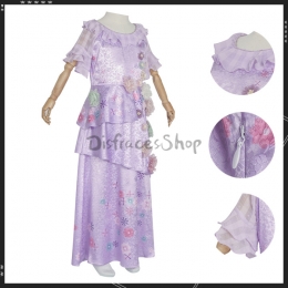Disney Encanto Isabela Madrigal Cosplay disfraz niños vestido detallado - Personalizado