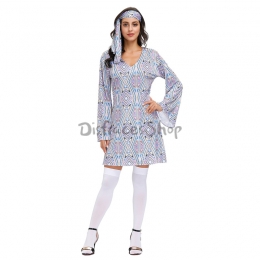 Disfraces Disco de Cuero Retro de Halloween