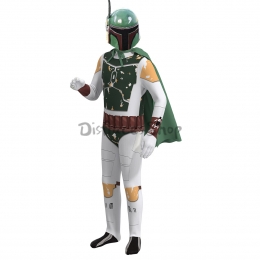 Disfraces de Cine Star Wars Mandaloriano Boba Fett Cosplay Halloween