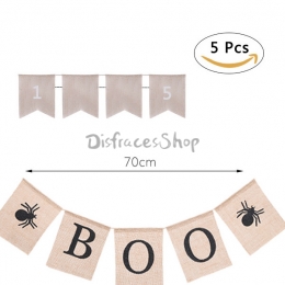 Araña Tire de la Bandera Decoración de Halloween