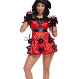 Disfraces Ropa de Elfo de Insectos de Halloween para Mujer