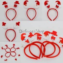 Diadema de Adornos Navideños