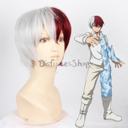 Pelucas Cosplay Todoroki Shoto
