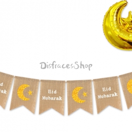 Patrón de Luna Tire de la Bandera Decoración de Vacaciones