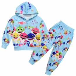 Disfraz de Tiburón Bebé Sellos Múltiples