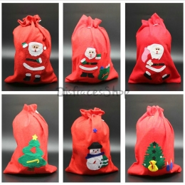 Mochila Roja Decoraciones Navideñas