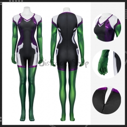 Disfraz She-Hulk Cosplay Comics Película Mujer Mono - Personalizado