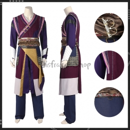 Disfraz de Doctor Extraño en el Multiverso de la Locura Wong Completo - Personalizado