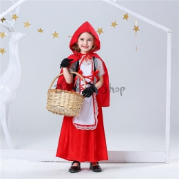Disfraces Ropa de Caperucita Roja de Halloween para Niños