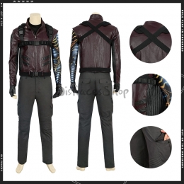 Disfraces de Héroe Falcon And The Winter Soldier Cosplay - Personalizado