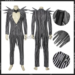 Disfraces de Película Jack Skellington Cosplay - Personalizado
