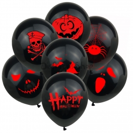 Globo Negro Decoraciones de Halloween