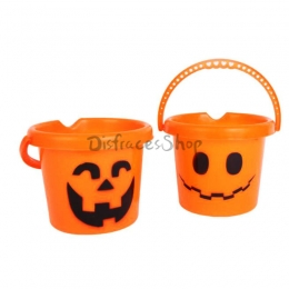 Cubo de Calabaza de Juguete Suministros de Halloween