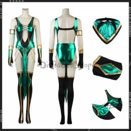 Disfraces de Anime Mortal Kombat Jade Cosplay - Personalizado