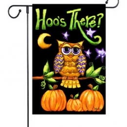 Banderas de Impresión de Girasol de Decoraciones de Halloween