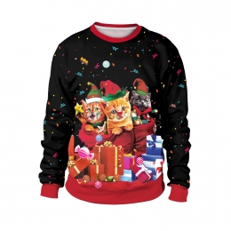 Disfraces de Navidad Gato Ropa de Halloween para Parejas