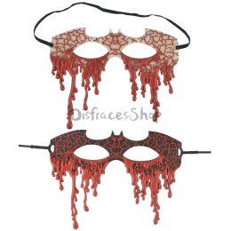 Máscara de Murciélago de Sangre de Decoraciones de Halloween