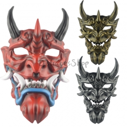 Máscara de Halloween Mueca Samurai Prajna