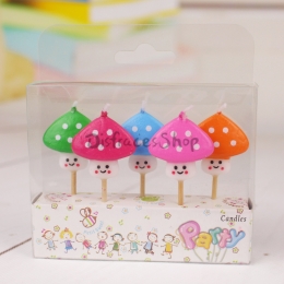 Vela de Seta de Decoración de Cumpleaños