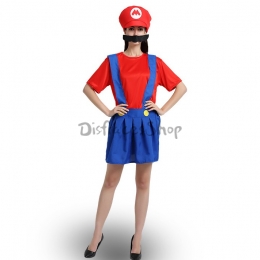 Disfraces de Anime Super María Estilo Sexy para Halloween