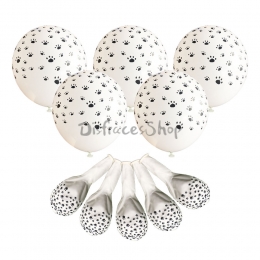 Globo con Estampado de Pata de Perro Decoraciones de Boda