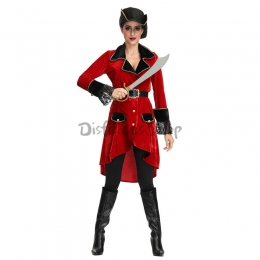 Disfraces Piratas Uniforme del Caribe Cosplay de Juego Mujeres Halloween