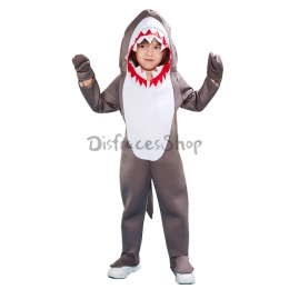 Disfraces de Tiburón Bebé de una Pieza Traje de Halloween para Niños