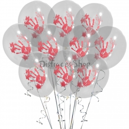 Huella Transparente Decoraciones de Halloween