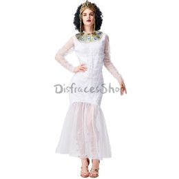 Disfraz de Vestido de Sirena de Princesa Romana Antigua de Mujer