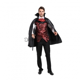 Disfraces de Vampiro Traje de Capa para Hombres para Halloween