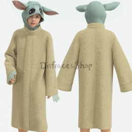 Disfraces de Cine Star Wars Yoda Cosplay  para Halloween para Niños