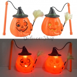 Escoba Linterna Suministros de Halloween