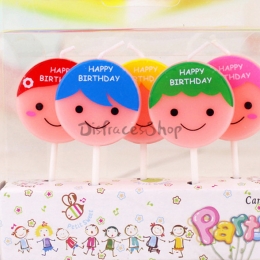 Niño Avatar Velas Cumpleaños Decoración