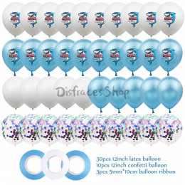 Globo de Lentejuelas de Tiburón Decoraciones de Boda