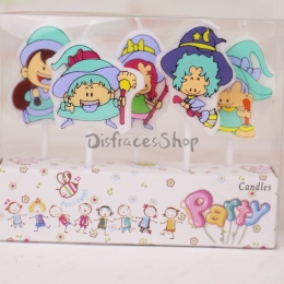 Vela Infantil Mago Decoración Cumpleaños