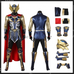Disfraz de Thor Amor y Trueno Thor Nuevo Traje de Cosplay de Versión Mejorada - Personalizado