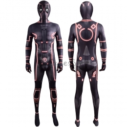 Disfraces de Personajes de Películas Deadpool Tron