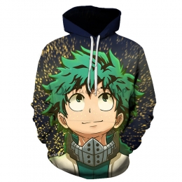 Anime de Impresión de Midoriya Izuku Disfraces de Halloween