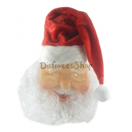 Máscara de Vinilo de Santa Claus Decoraciones de Navidad