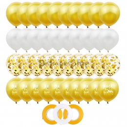 Traje de Globo de Confeti de Decoraciones de Graduación