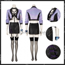 Disfraces de Anime KDA ALL OUT Evelynn Cosplay - Personalizado