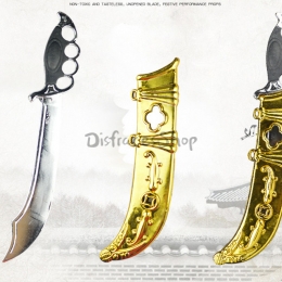 Decoraciones de Halloween Espada Dorada