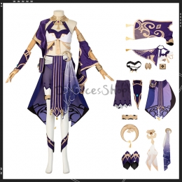 Disfraces de Juego Genshin Impact Candace Cosplay - Personalizado