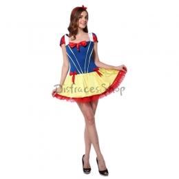 Disfraces Blancanieves Estilo Clásico de Halloween para Mujer