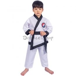 Disfraces de Uniforme Taekwondo para Niños Cosplay