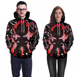 Disfraces de Dragon Ball rojo Impresión de Halloween para Parejas